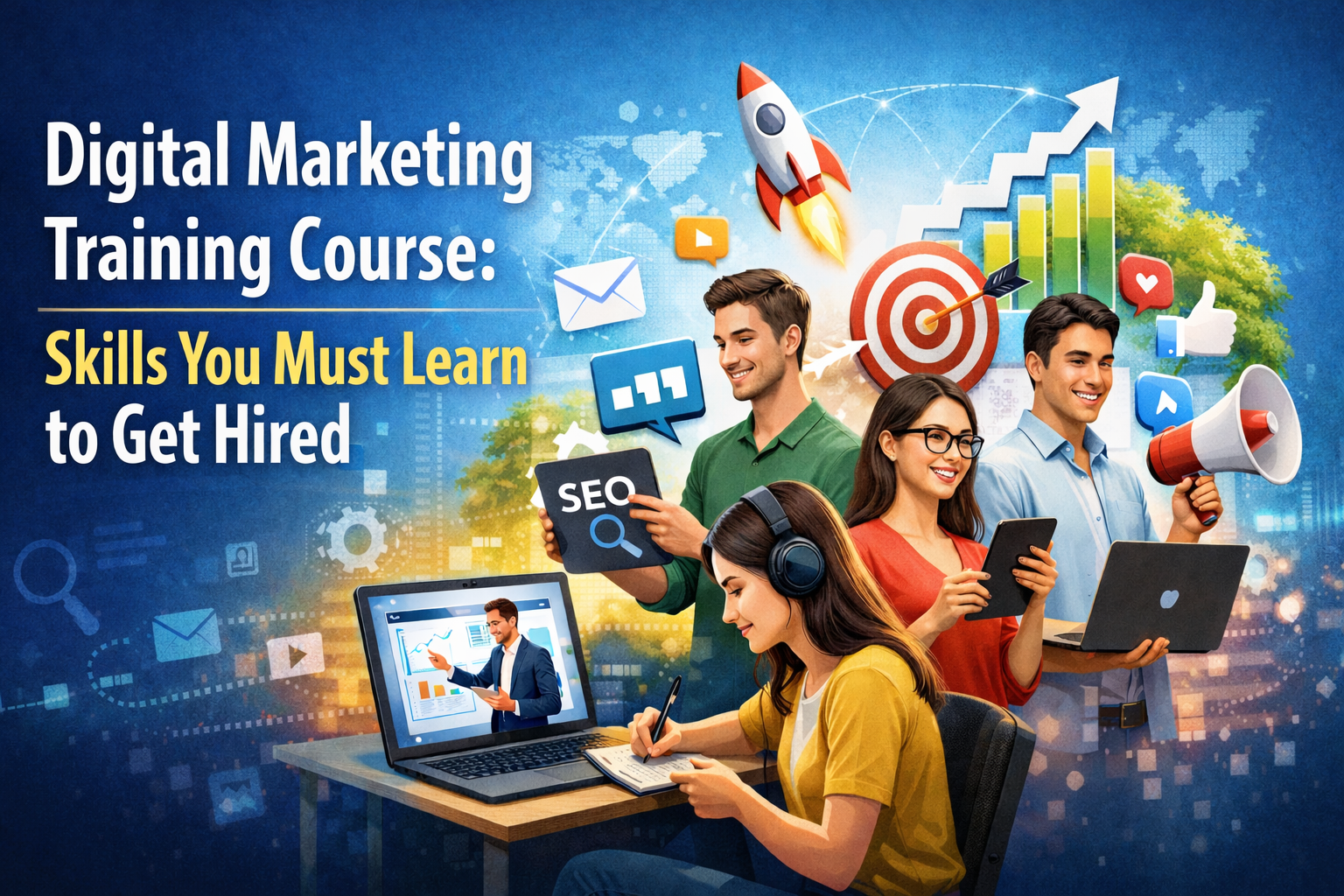 Digital Marketing Training Course: Skills You Must Learn to Get Hired