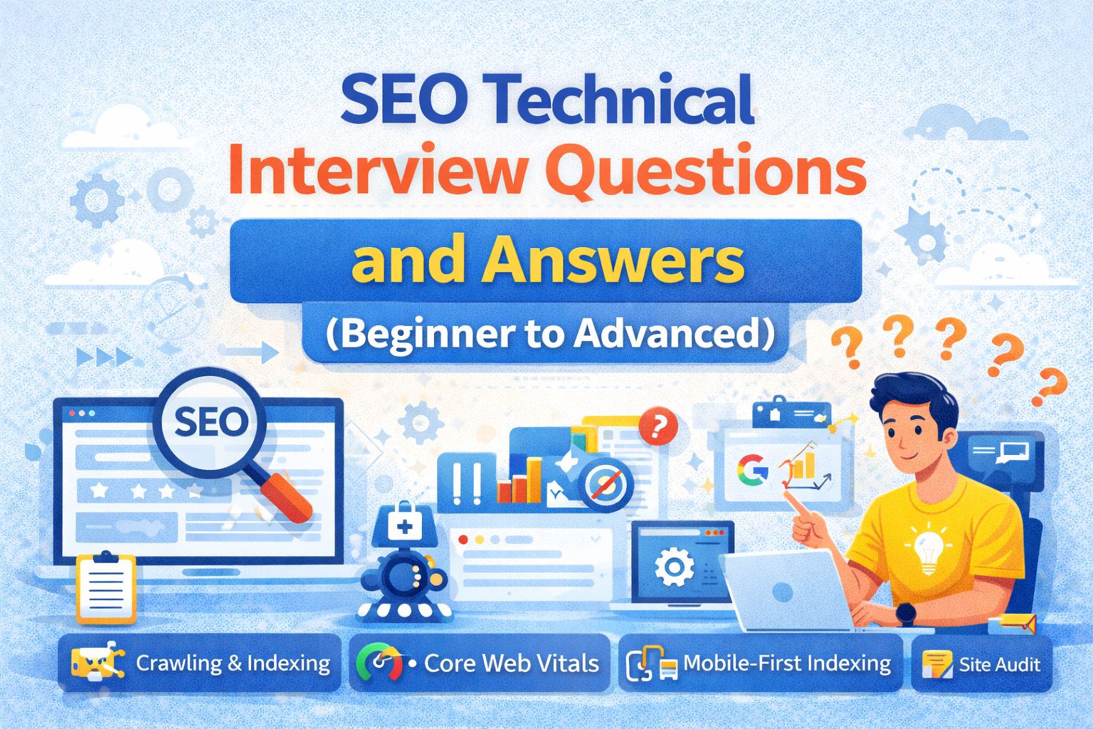 SEO Technical Interview Questions and Answers (Beginner to Advanced)